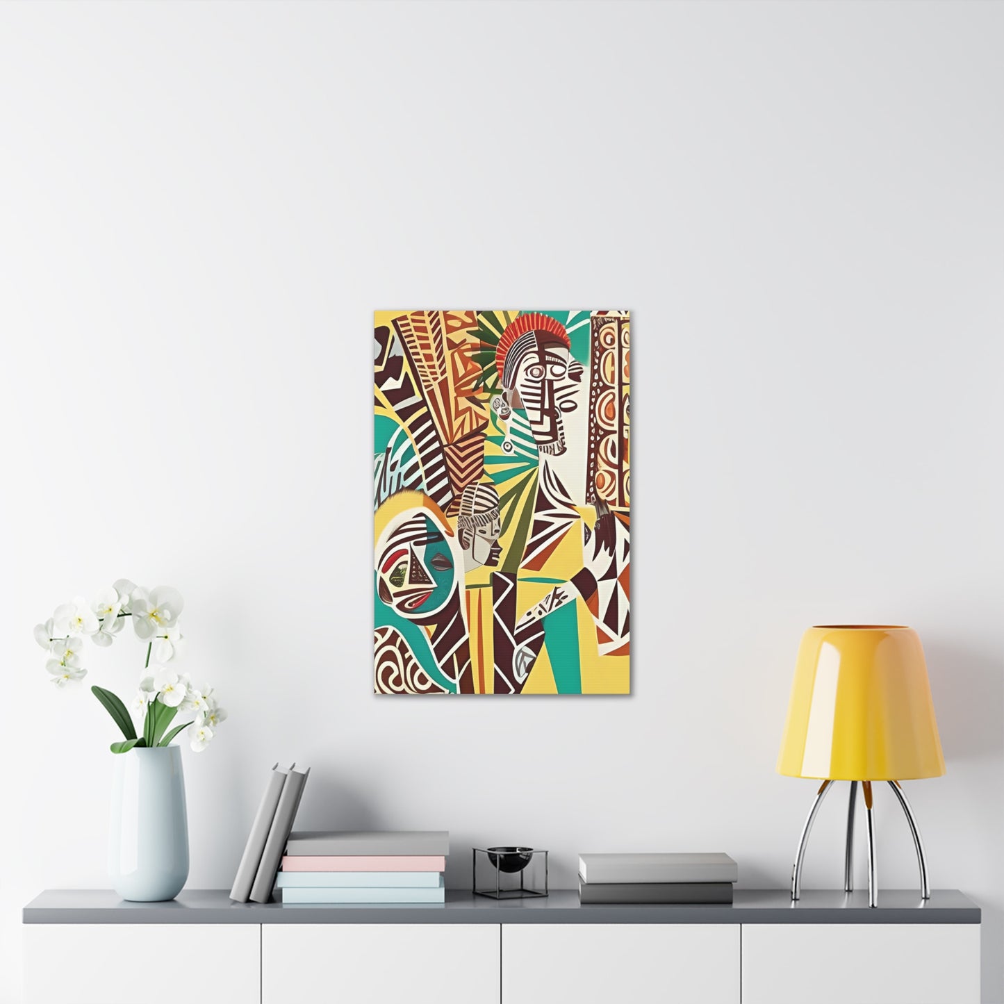 Ekon Rising Stretched Canvas Wall Art