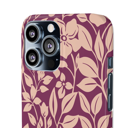 Blooming Elegance Snap Case for iPhone®