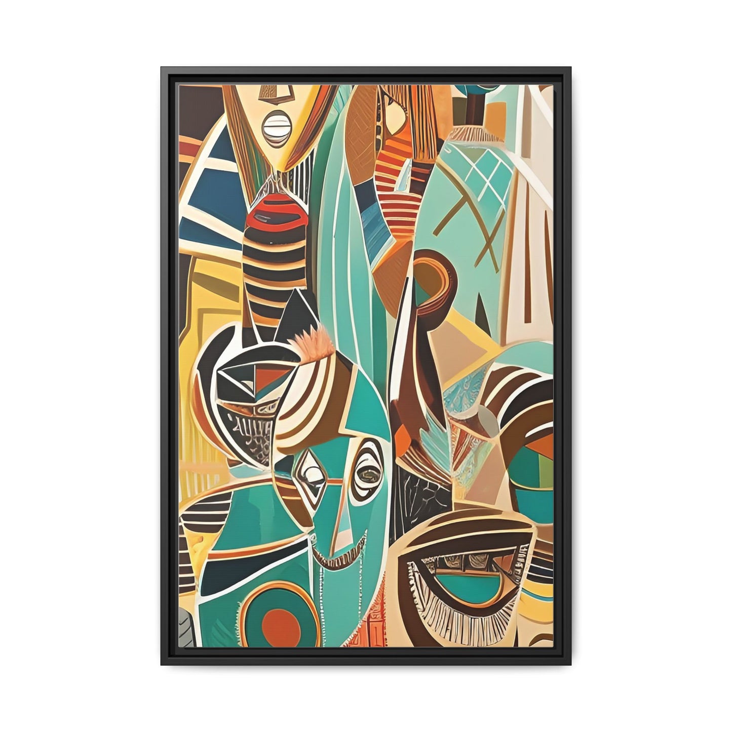 Isimi Flow Matte Canvas Wall Art