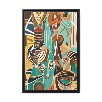 Isimi Flow Matte Canvas Wall Art