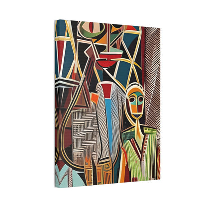 Moya Threads Stretched Canvas Wall Art