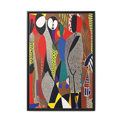 Muti Veins Matte Canvas Wall Art