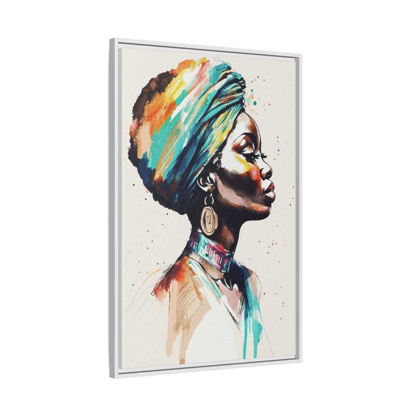 Nile Whisper Matte Canvas Print