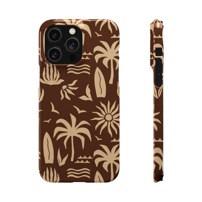 Vintage Tropical Snap Case for iPhone®