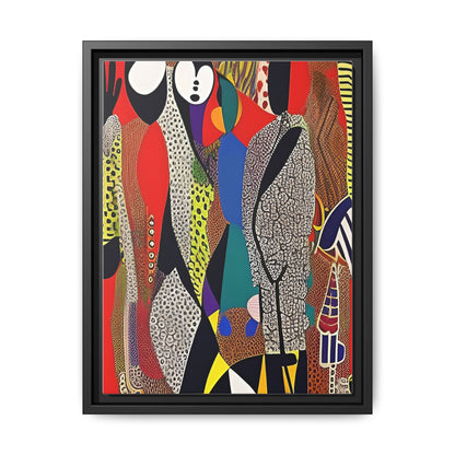 Muti Veins Matte Canvas Wall Art