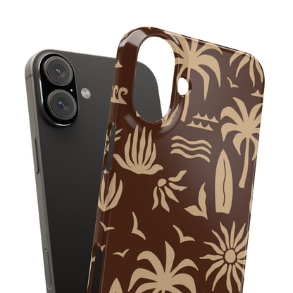 Vintage Tropical Snap Case for iPhone®