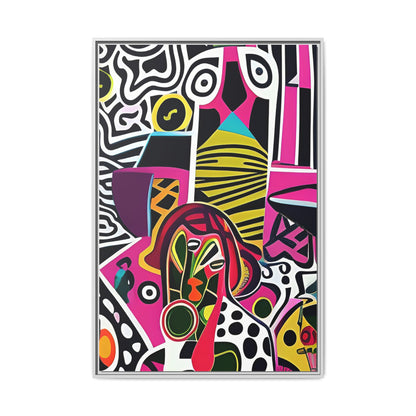 Nzingha Pulse Matte Canvas Wall Art