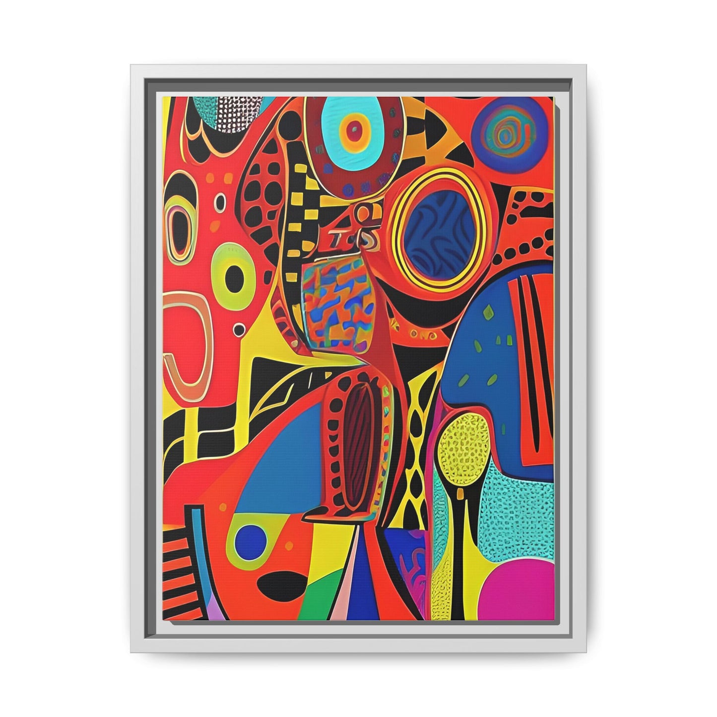 Oba Vibration Matte Canvas Wall Art