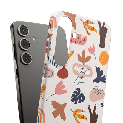 Whimsical Harmony Snap Case for Samsung Phone