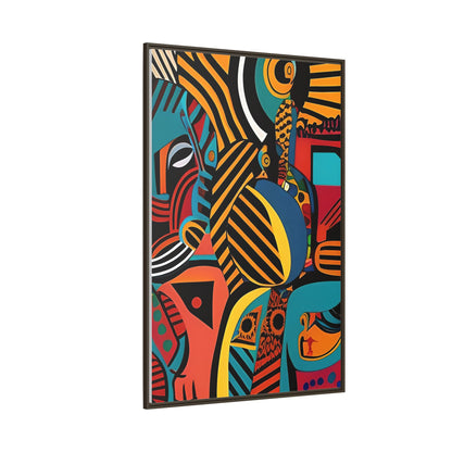 Sankofa Blaze Matte Canvas Wall Art