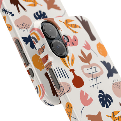 Whimsical Harmony Snap Case for iPhone®