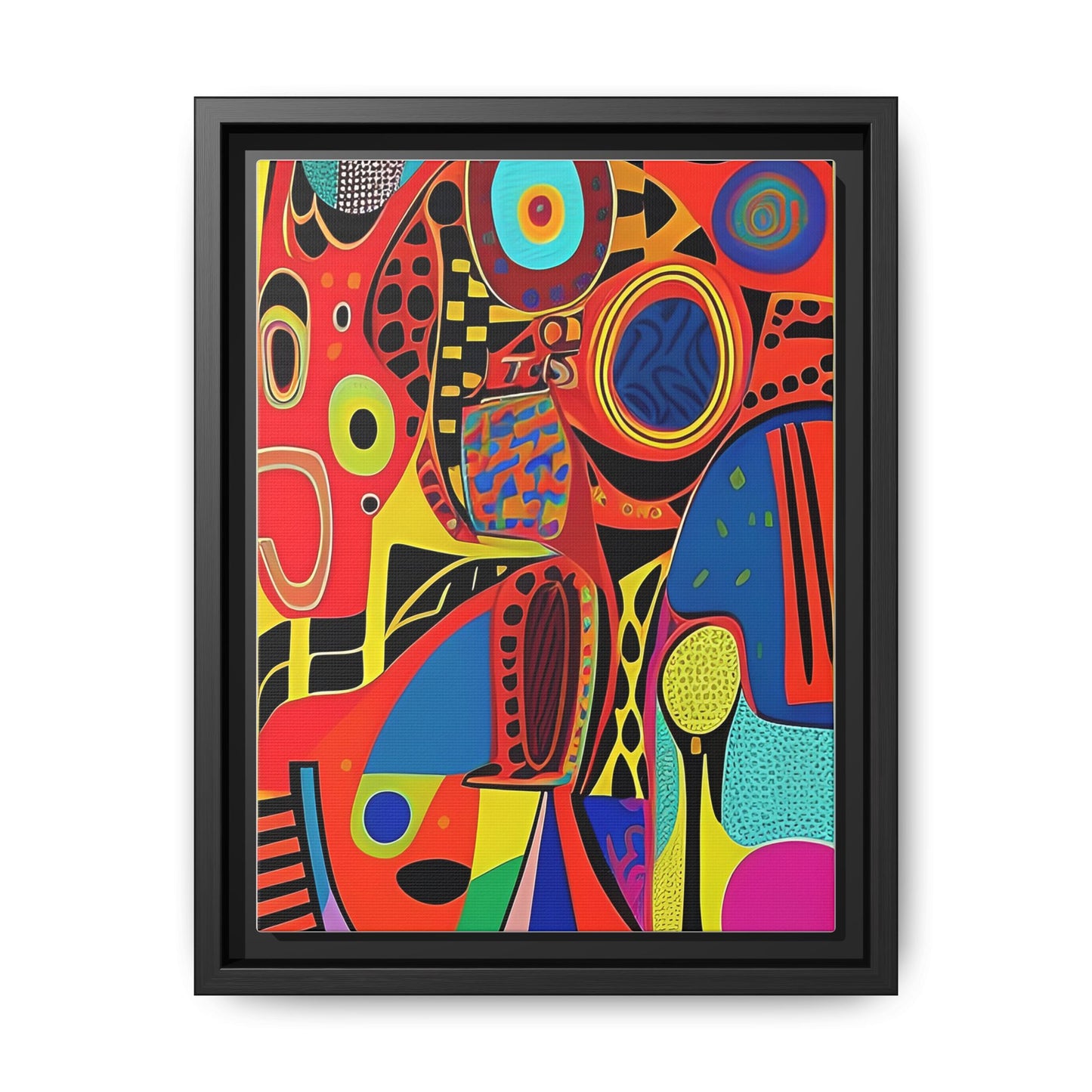 Oba Vibration Matte Canvas Wall Art
