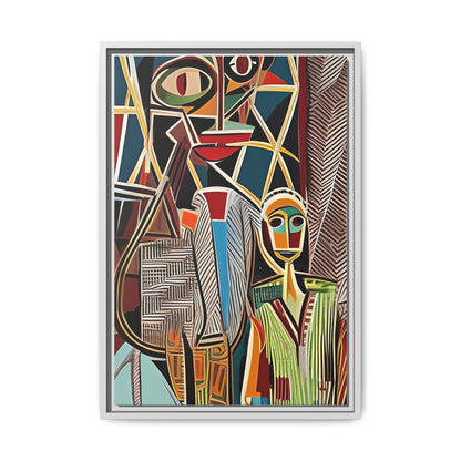 Moya Threads Matte Canvas Wall Art