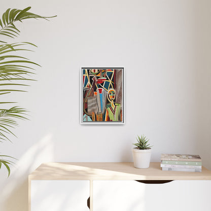 Moya Threads Matte Canvas Wall Art