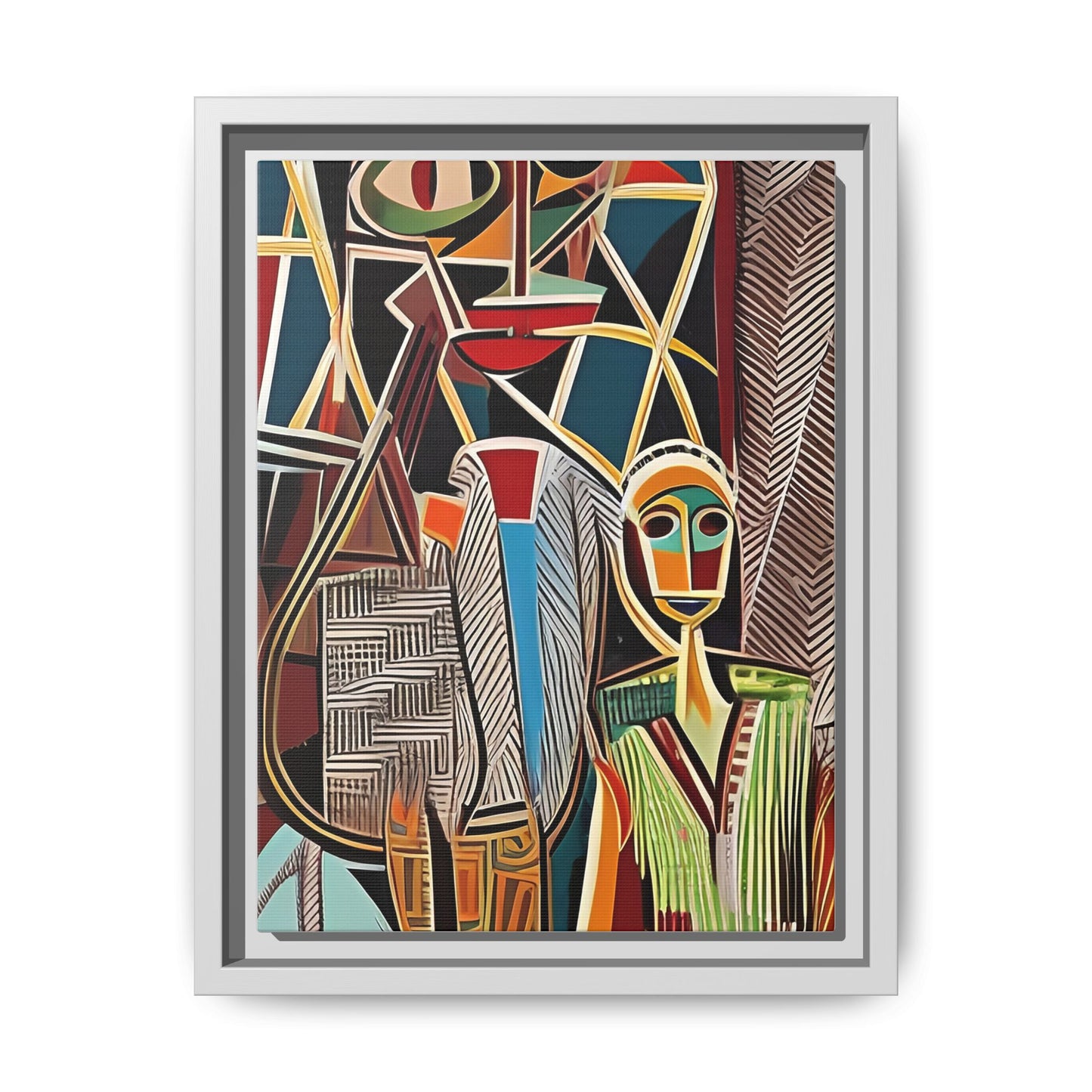 Moya Threads Matte Canvas Wall Art