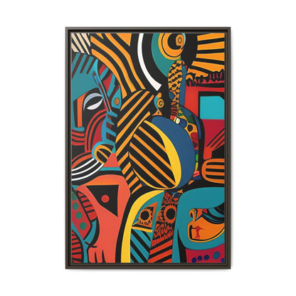 Sankofa Blaze Matte Canvas Wall Art