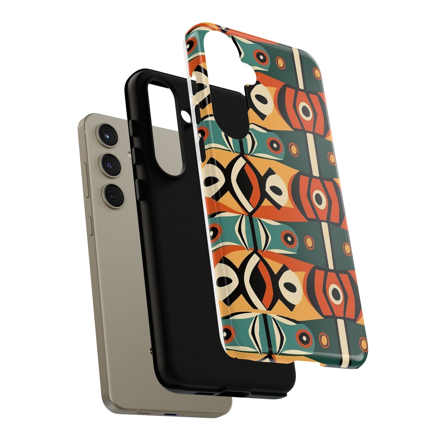 Retro Tribal Tough Case for Samsung Phone