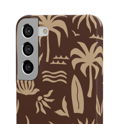 Vintage Tropical Snap Case for Samsung Phone