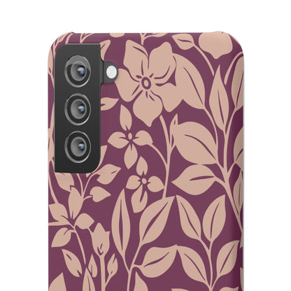 Blooming Elegance Snap Case for Samsung Phone