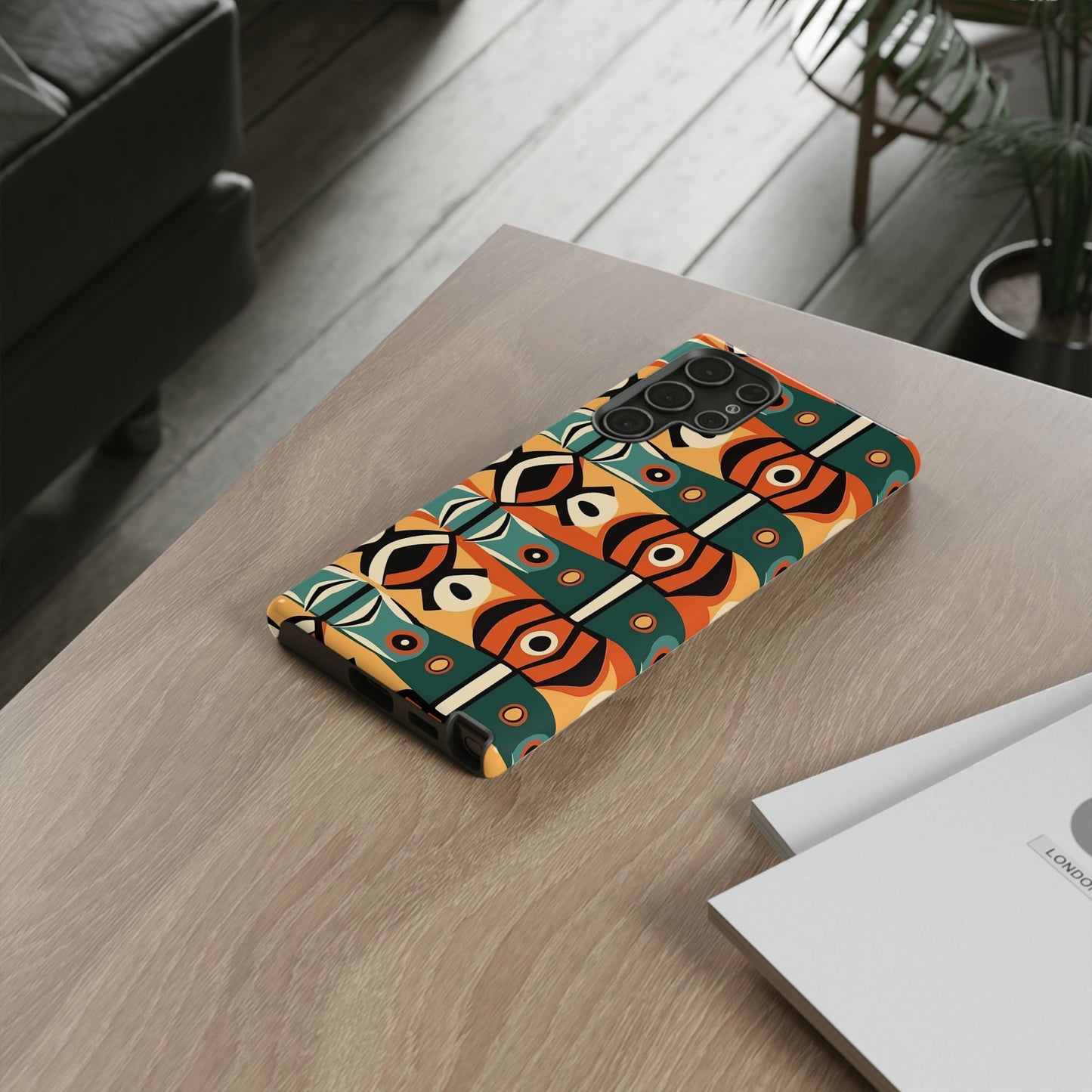 Retro Tribal Tough Case for Samsung Phone