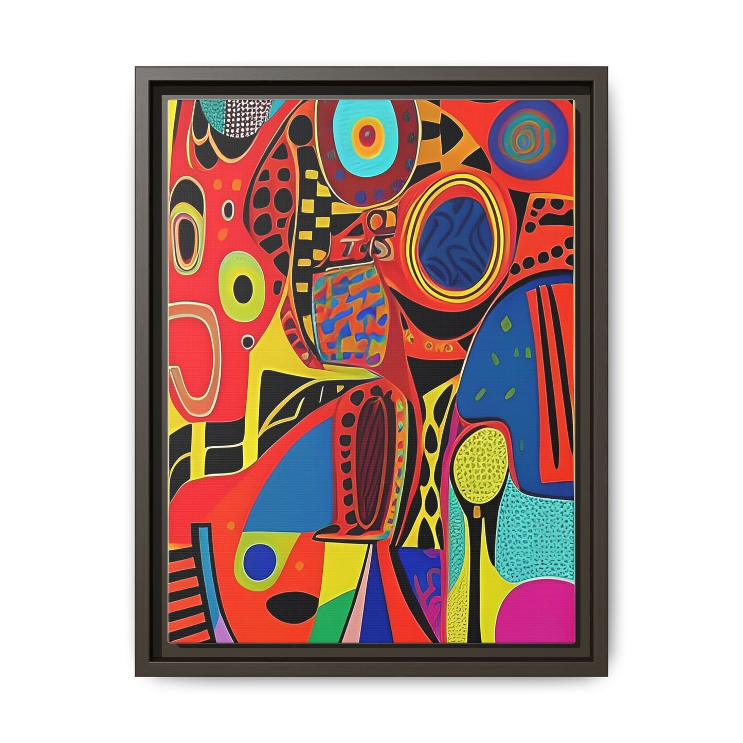 Oba Vibration Matte Canvas Wall Art