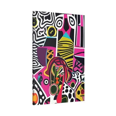 Nzingha Pulse Stretched Canvas Wall Art