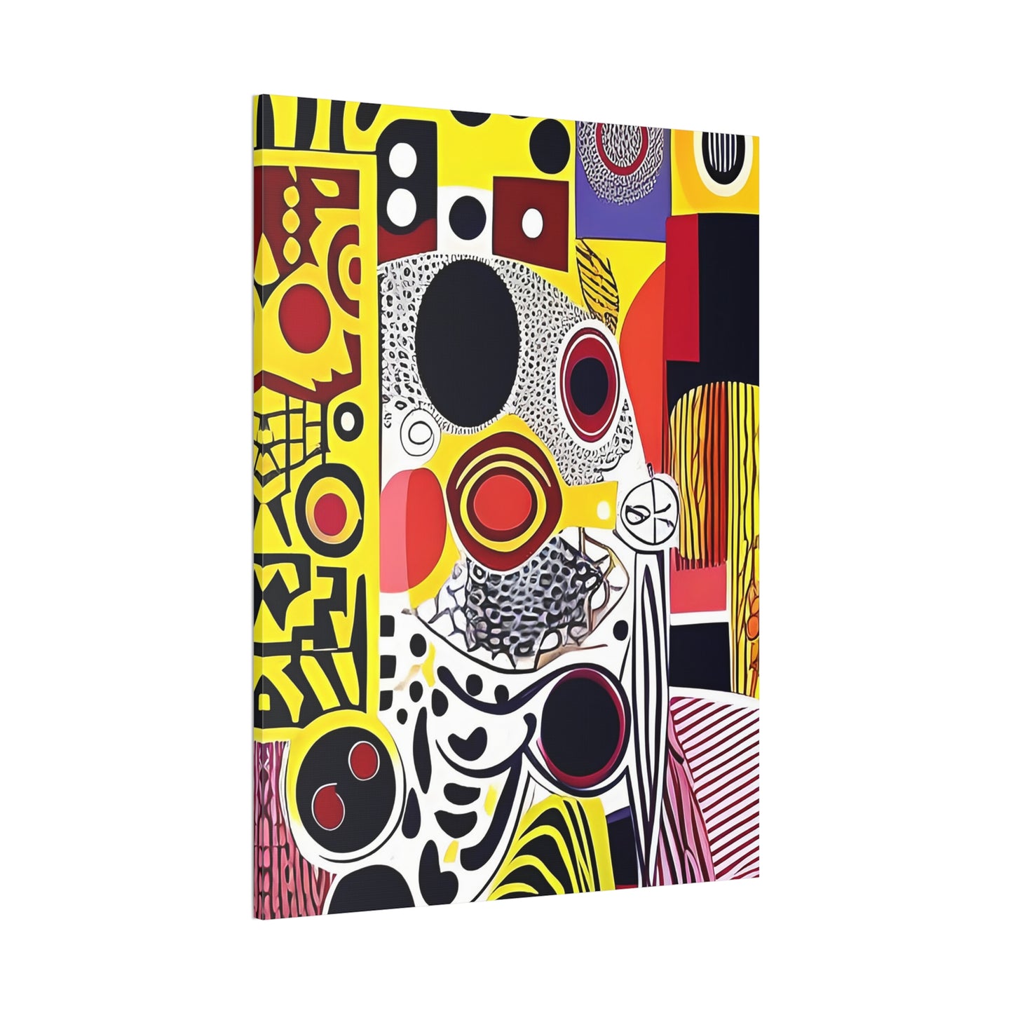 Zamani Echo Stretched Canvas Wall Art