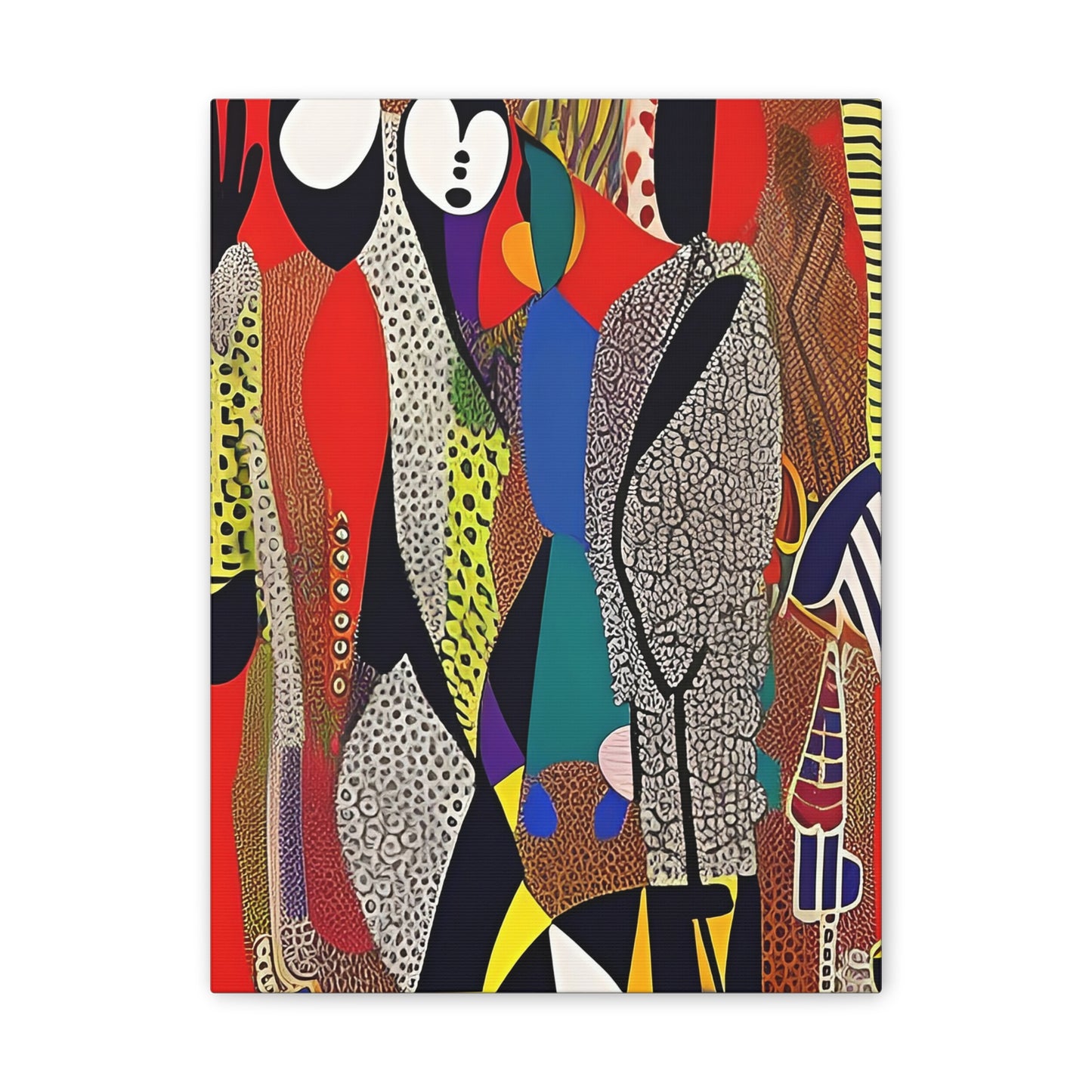 Muti Veins Stretched Canvas Wall Art