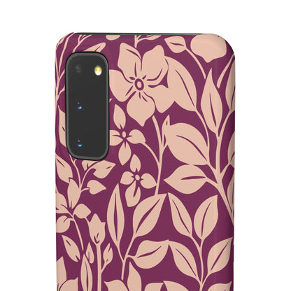 Blooming Elegance Snap Case for Samsung Phone