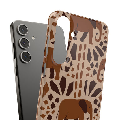 Safari Mosaic Snap Case for Samsung Phone
