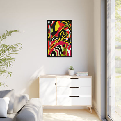 Ngoma Drift Matte Canvas Wall Art