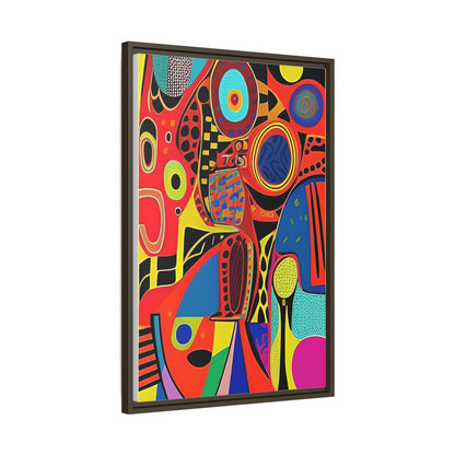 Oba Vibration Matte Canvas Wall Art