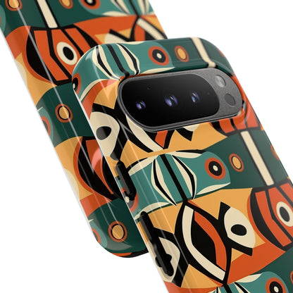 Retro Tribal Tough Case for Google Pixel