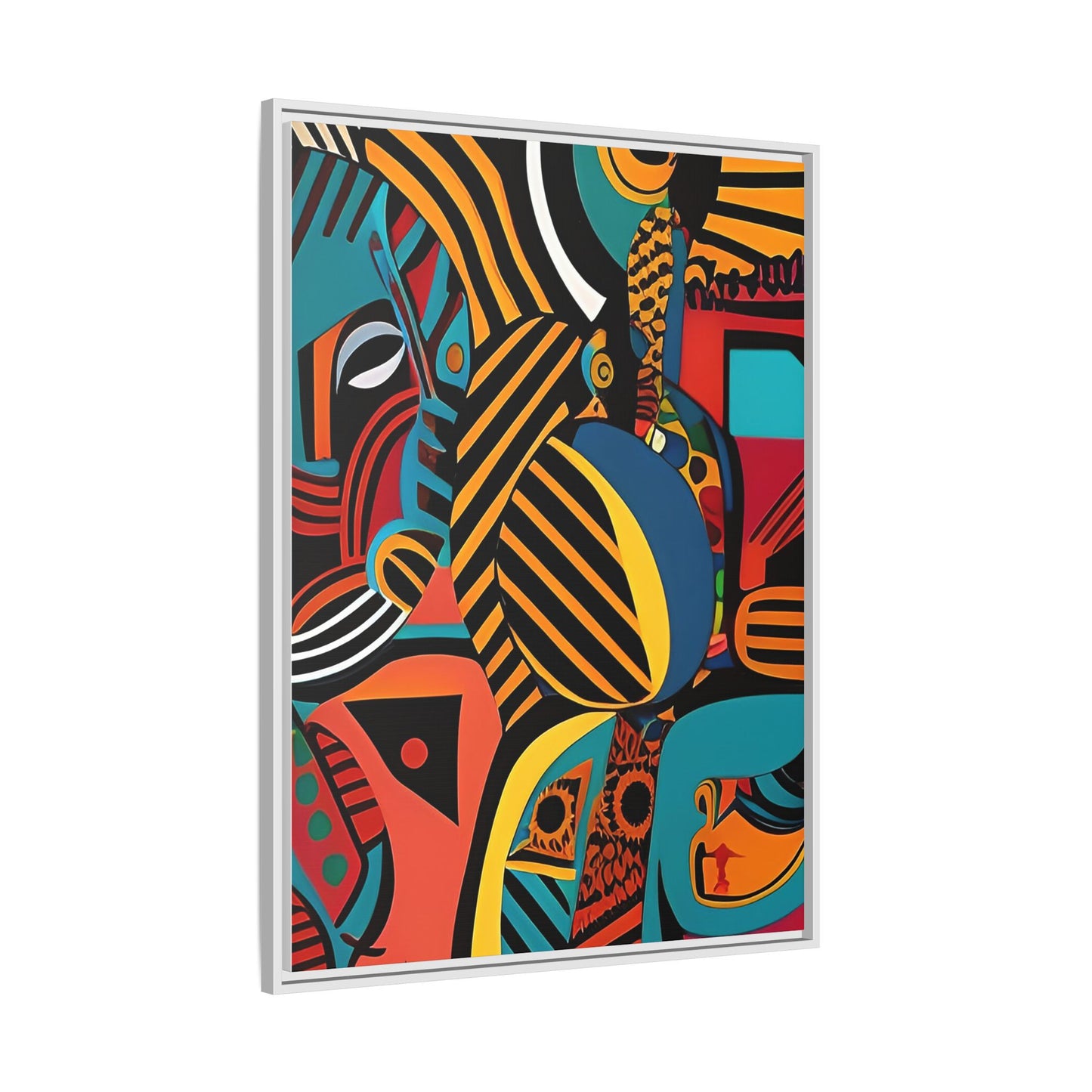 Sankofa Blaze Matte Canvas Wall Art