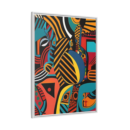 Sankofa Blaze Matte Canvas Wall Art