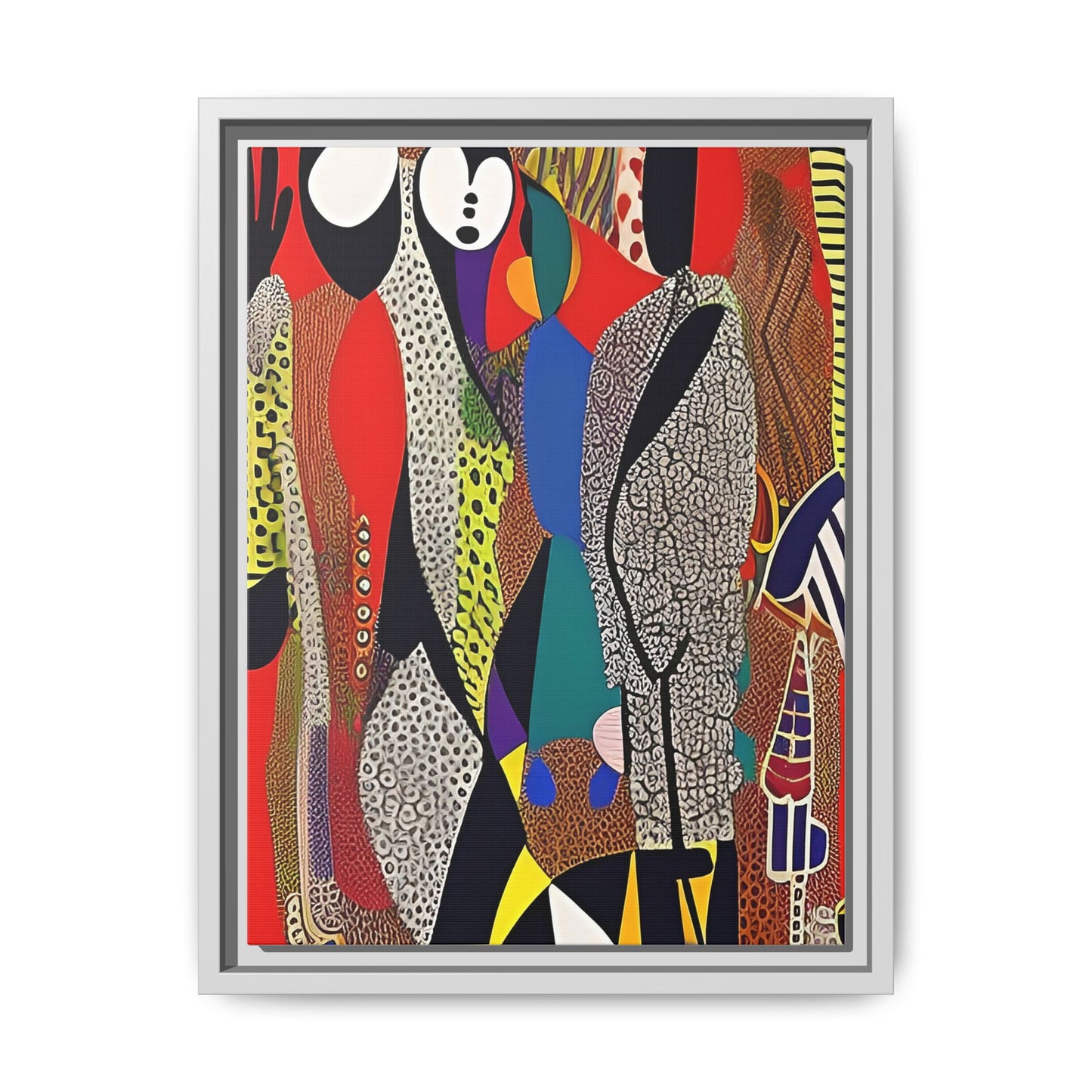 Muti Veins Matte Canvas Wall Art