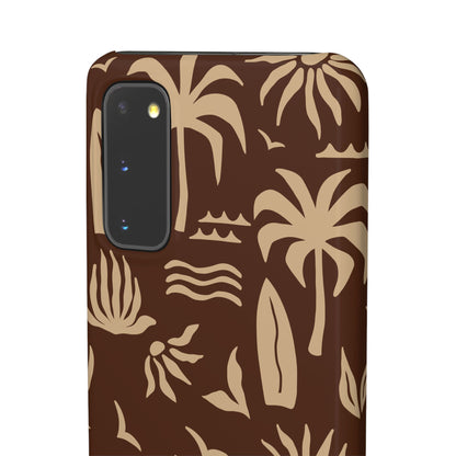 Vintage Tropical Snap Case for Samsung Phone