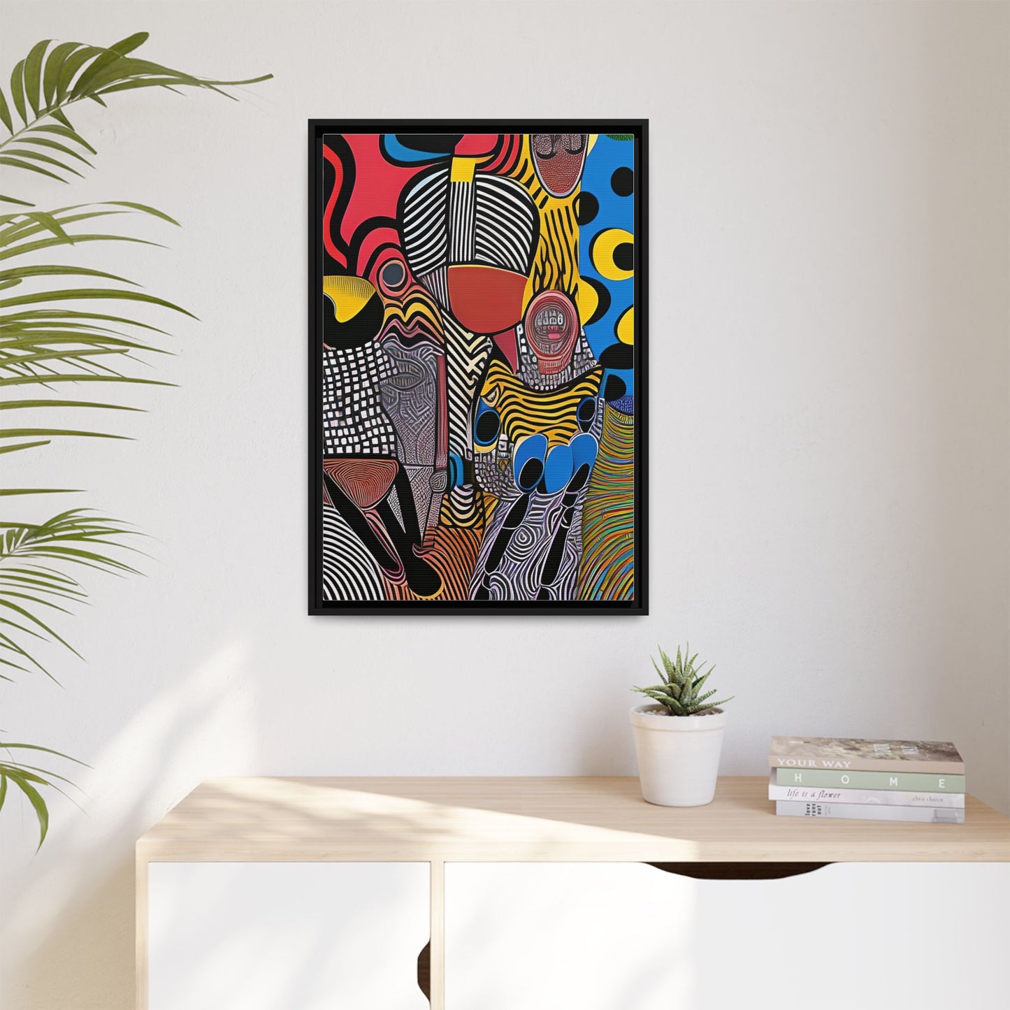 Luba Current Matte Canvas Wall Art