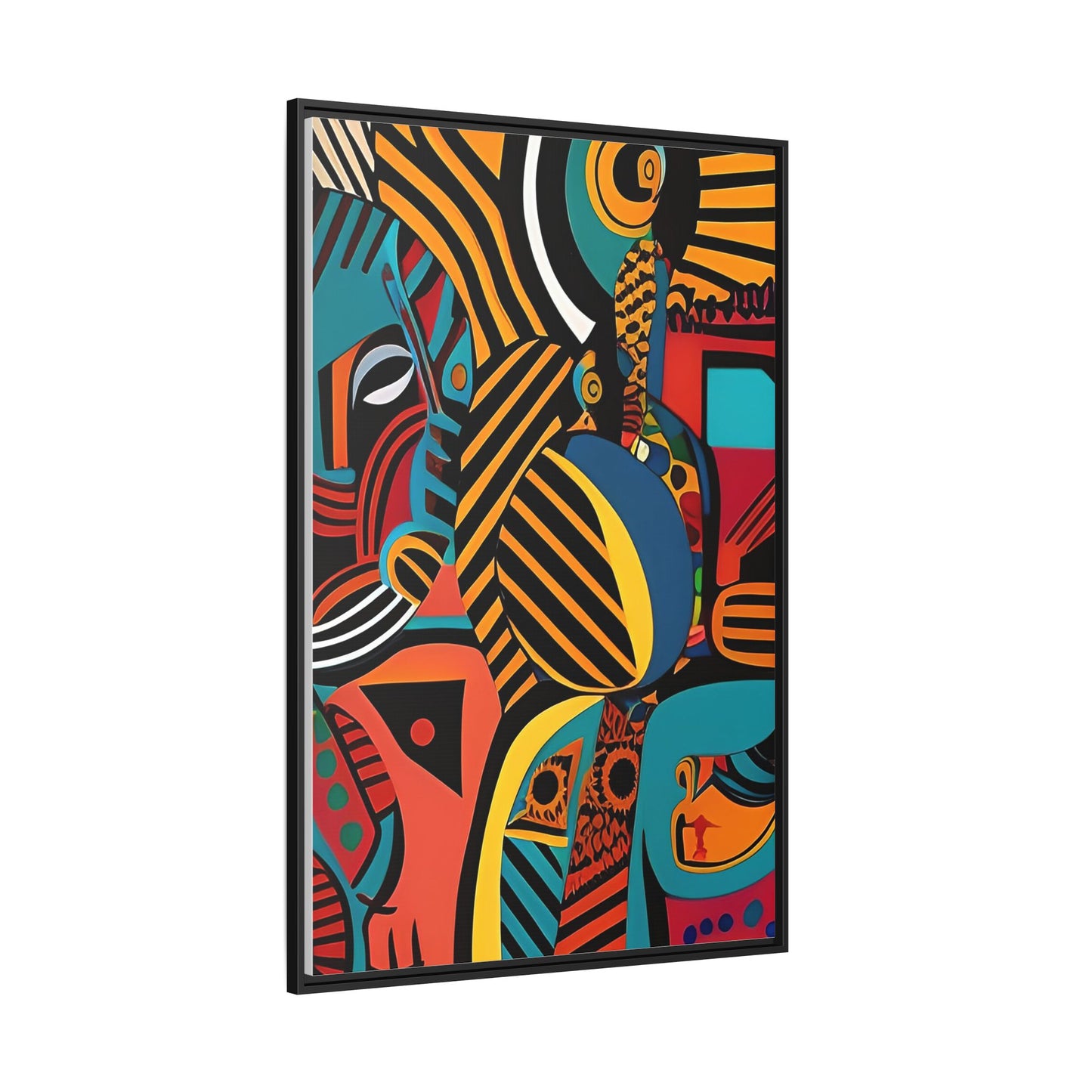 Sankofa Blaze Matte Canvas Wall Art