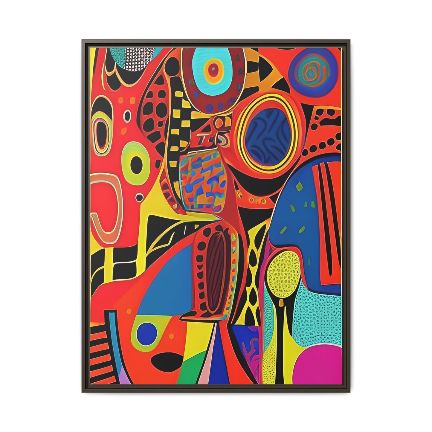 Oba Vibration Matte Canvas Wall Art