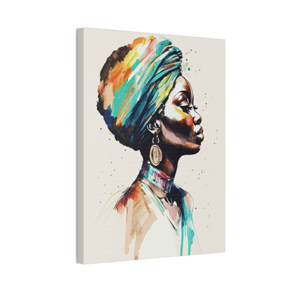 Nile Whisper Stretched Canvas Wall Art