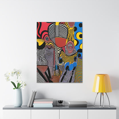 Luba Current Stretched Canvas Print