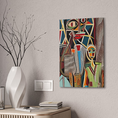 Moya Threads Stretched Canvas Wall Art
