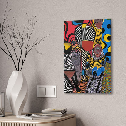 Luba Current Stretched Canvas Print