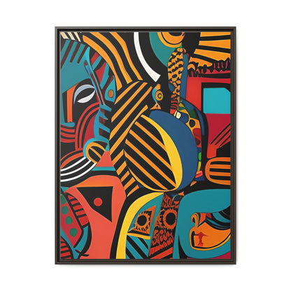 Sankofa Blaze Matte Canvas Wall Art