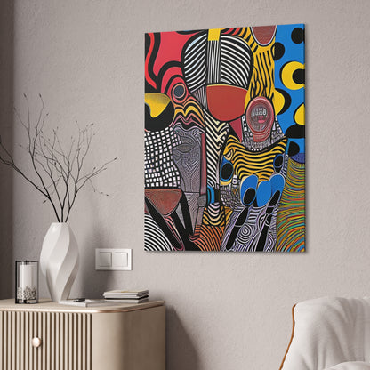 Luba Current Stretched Canvas Print