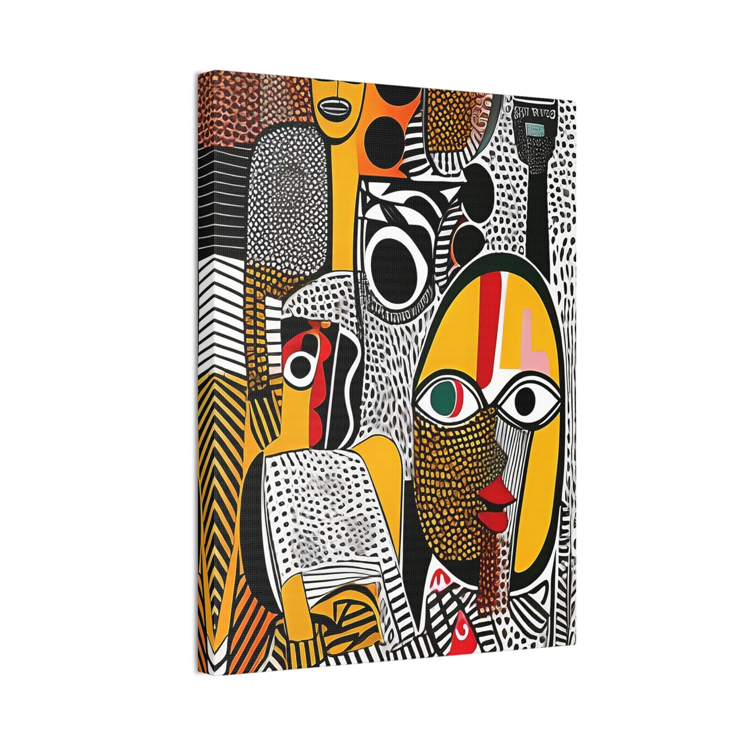 Oju Oracle Stretched Canvas Wall Art