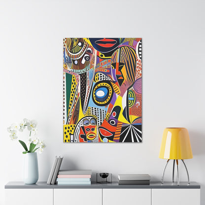 Ase Carnival Stretched Canvas Wall Art
