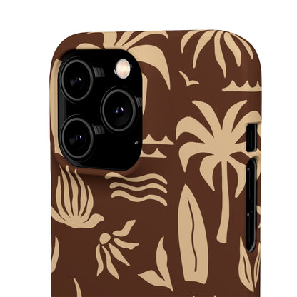 Vintage Tropical Snap Case for iPhone®