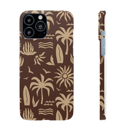 Vintage Tropical Snap Case for iPhone®